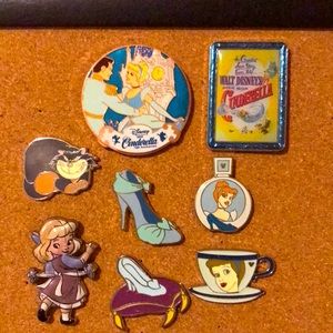 Disney Official Trading Pins Cinderella Collection